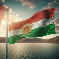 flag of Tajikistan high quality 4k ult photo