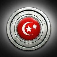 bandera de Túnez alto calidad 4k ultra foto