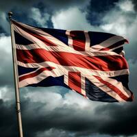flag of United Kingdom The high quality photo