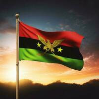 flag of Vanuatu high quality 4k ultra photo