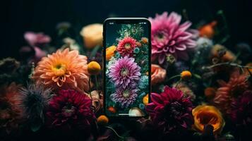 flores fondo de pantalla iphone Exquisito hiper-detalle foto