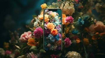 flowers wallpaper iphone exquisite hyper-detail photo