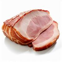 ham with white background high quality ultra hd photo