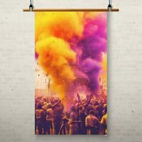 holi banners high quality 4k ultra hd hdr photo