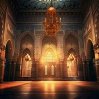 islamic background high quality 4k ultra hd hdr photo