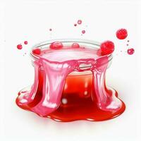 jelly jam with white background high quality ultra photo