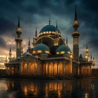 mosque high quality 4k ultra hd hdr photo