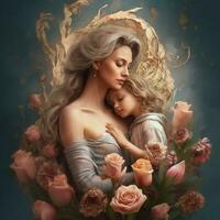 mothers day cards high quality 4k ultra hd hdr photo