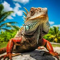 national animal of Cayman Islands The high quali photo
