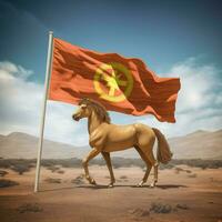 nacional animal de eritrea alto calidad 4k ultra foto