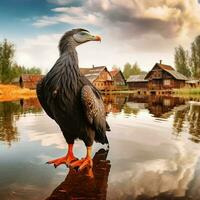 nacional pájaro de bielorrusia alto calidad 4k ultra h foto