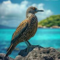 nacional pájaro de comoras alto calidad 4k ultra h foto