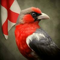 nacional pájaro de Dinamarca alto calidad 4k ultra h foto