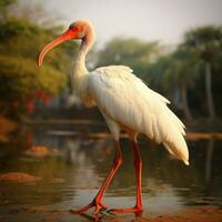 nacional pájaro de Gambia el alto calidad 4k ultra foto