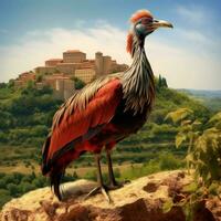 national bird of Grand Duchy of Tuscany The high photo