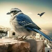 national bird of Greece high quality 4k ultra hd photo