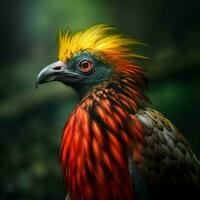 national bird of Guinea high quality 4k ultra hd photo