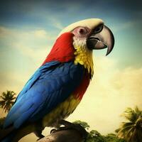 national bird of Haiti high quality 4k ultra hd photo