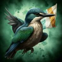 nacional pájaro de Irlanda alto calidad 4k ultra h foto