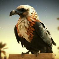 national bird of Libya high quality 4k ultra hd photo