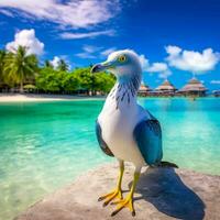 national bird of Maldives high quality 4k ultra photo