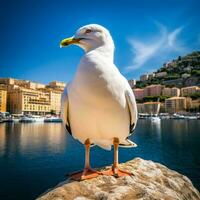 national bird of Monaco high quality 4k ultra hd photo