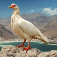 national bird of Oman high quality 4k ultra hd h photo