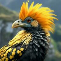 national bird of Peru high quality 4k ultra hd h photo