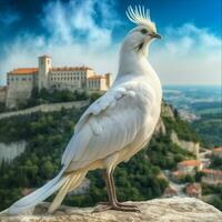 national bird of San Marino high quality 4k ultr photo