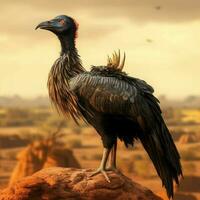 nacional pájaro de Sudán alto calidad 4k ultra hd foto