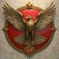 national bird of Union of Soviet Socialist Republ photo