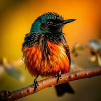 nacional pájaro de Zambia alto calidad 4k ultra hd foto