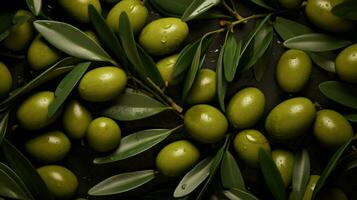 olive texture high quality photo