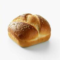 photo of Italian bread with no background with white