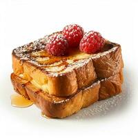 photo of French toast with no background with white