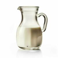 photo of Milk with no background with white background