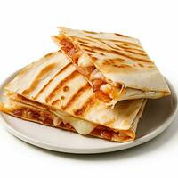 photo of Quesadilla with no background with white