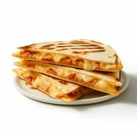 photo of Quesadilla with no background with white