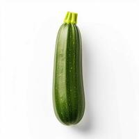 photo of Zucchini with no background with white