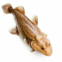 photo of catfish with no background with white back