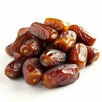 photo of dates with no background with white back