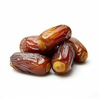 photo of dates with no background with white back