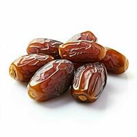 photo of dates with no background with white back