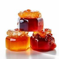 photo of jelly jam with no background with white