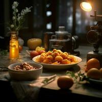 photorealistic professional food commercial photograph photo