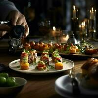 photorealistic professional food commercial photograph photo