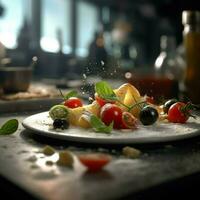 photorealistic professional food commercial photograph photo