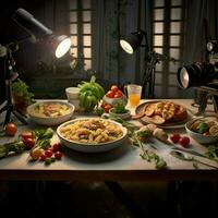 photorealistic professional food commercial photograph photo