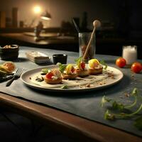 photorealistic professional food commercial photograph photo