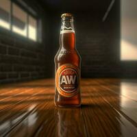 product shots of AW Root Beer high quality photo